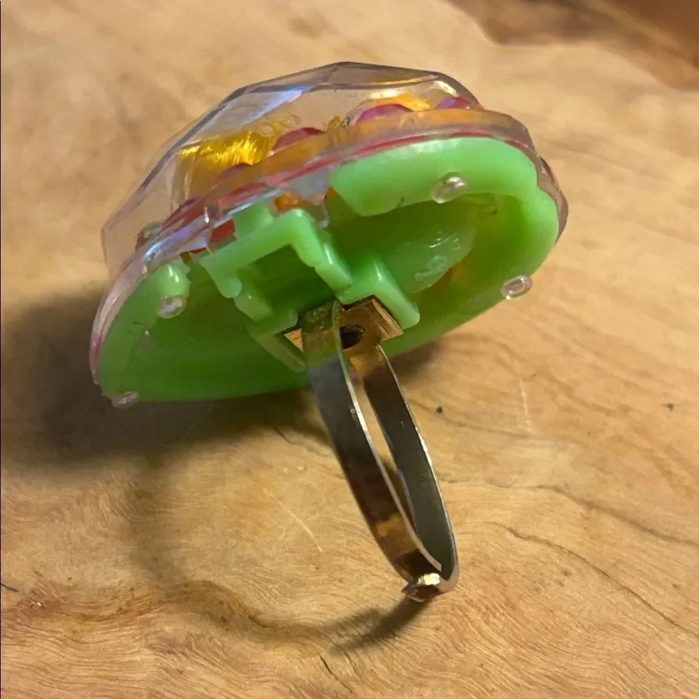 Vintage Liddle Kiddle Doll Heart Ring